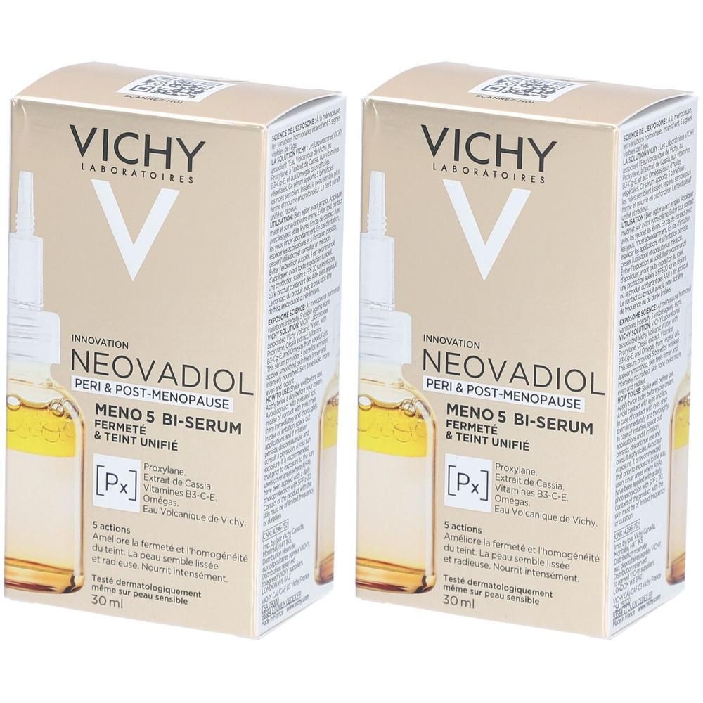 Vichy Neovadiol Meno 5 Bi-Serum | Peri & Post Ménopause | pour peau mature