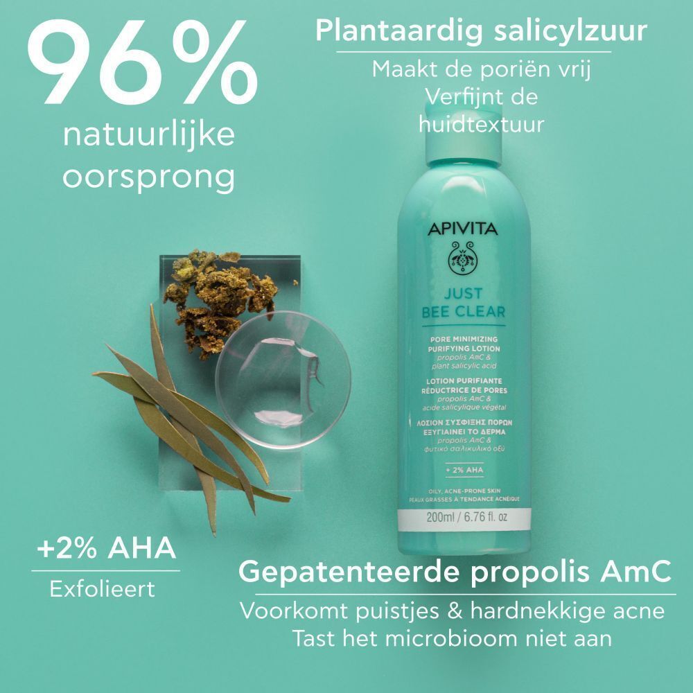 Apivita Just Bee Clear Porieverkleinende Zuiverende Lotion