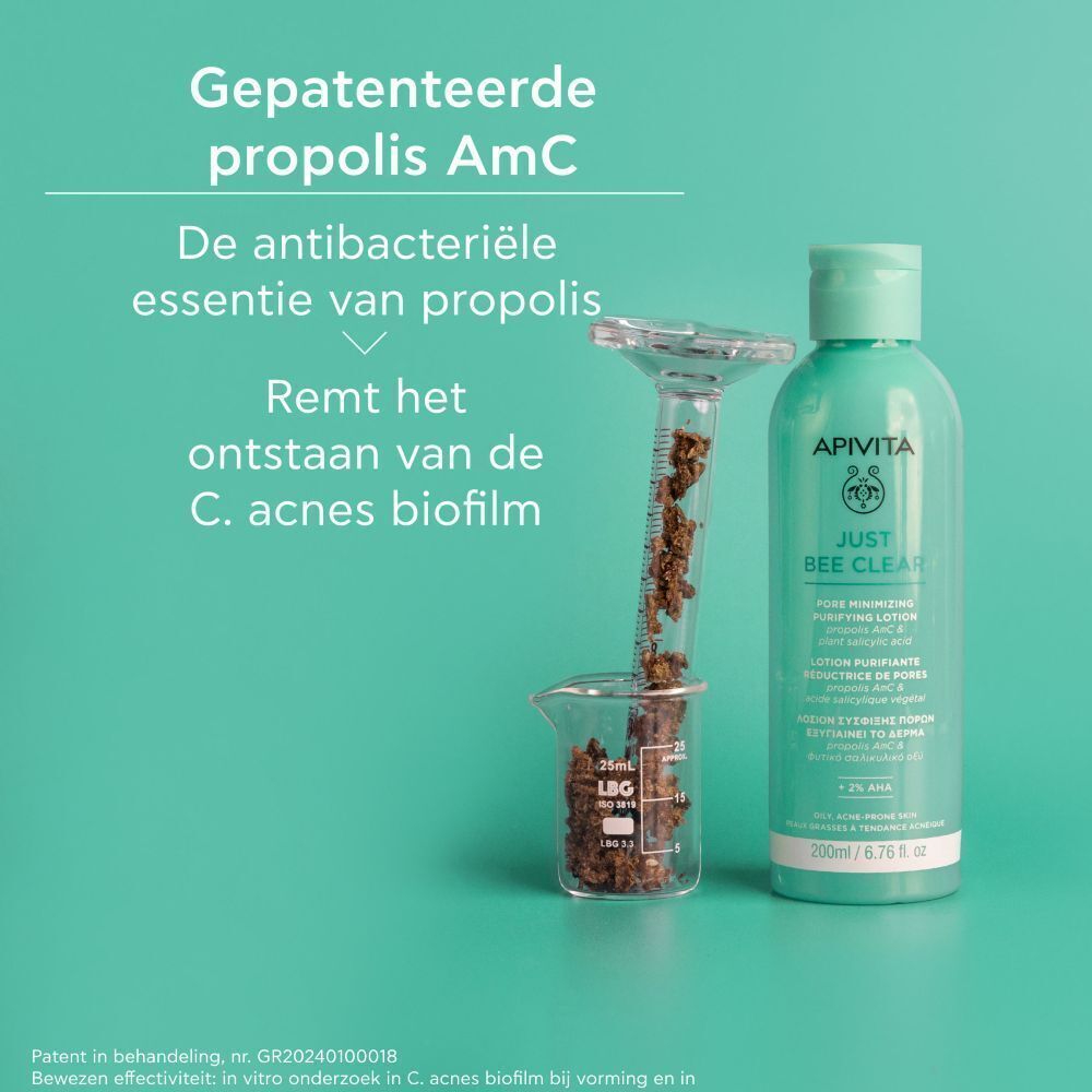 Apivita Just Bee Clear Porieverkleinende Zuiverende Lotion