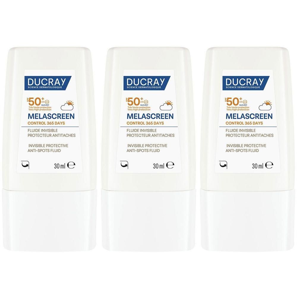 Ducray Melascreen Control 365 days SPF50+ Onzichtbare Beschermende Fluïde SPF50+ Tegen Pigmentvlekken