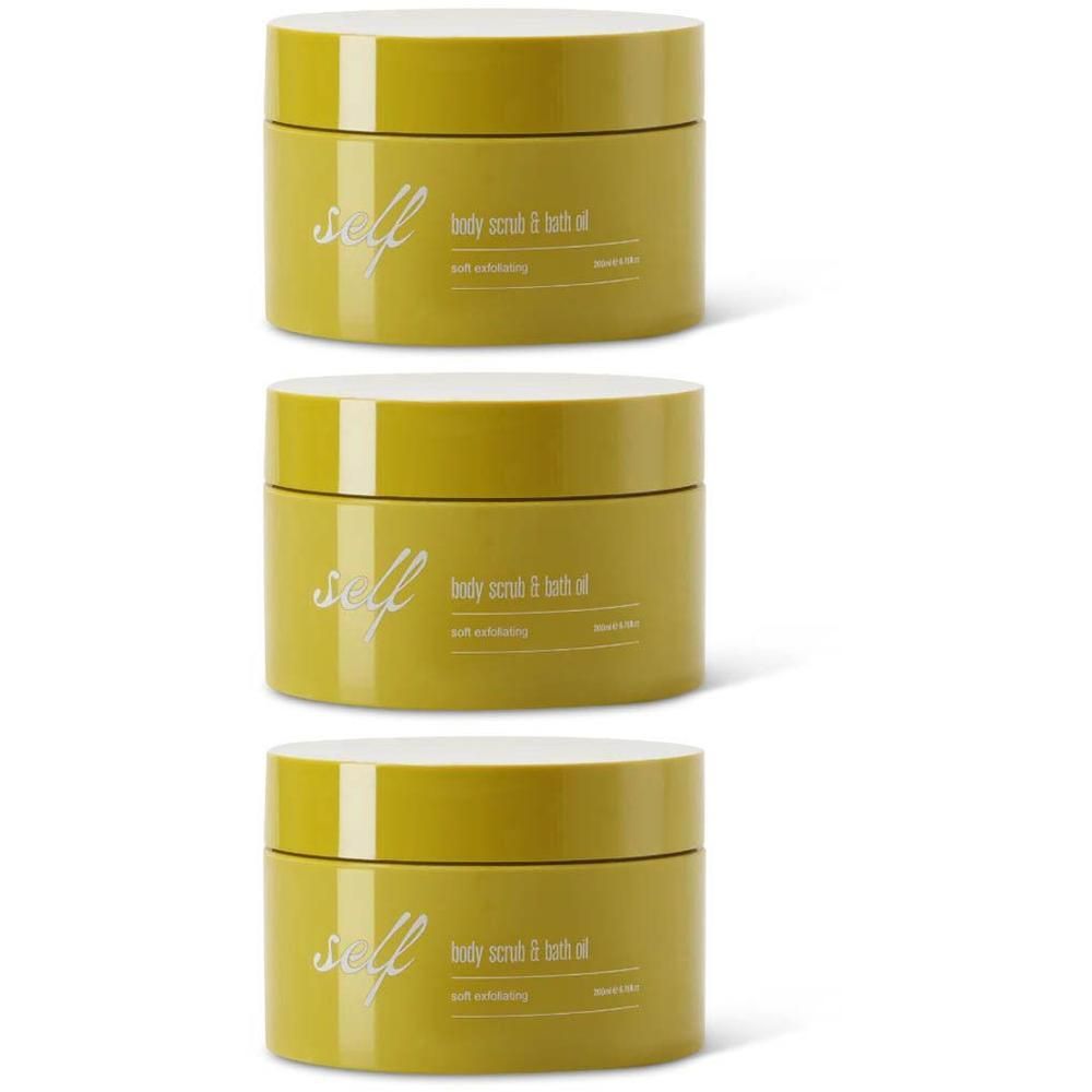 Self Body Scrub and Bath Oil