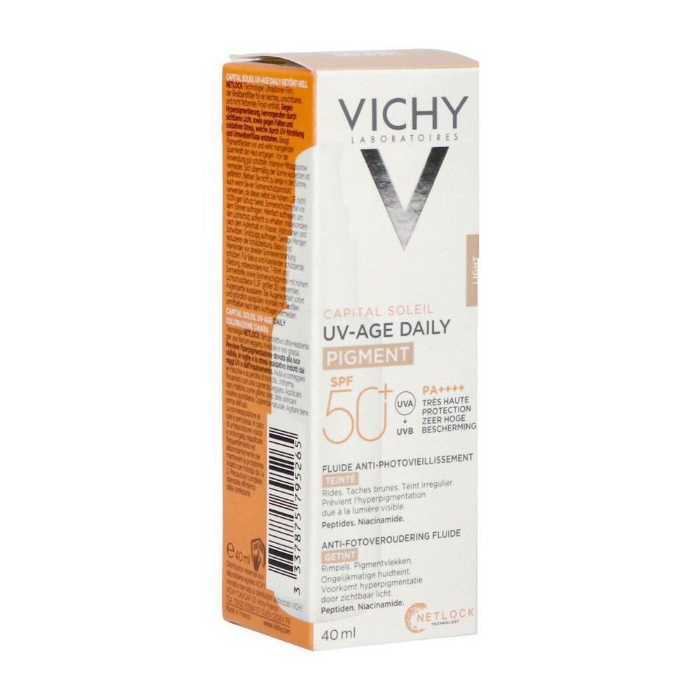 Vichy Capital Soleil Uv-Age Daily Spf50+ Pigment Light 40ml