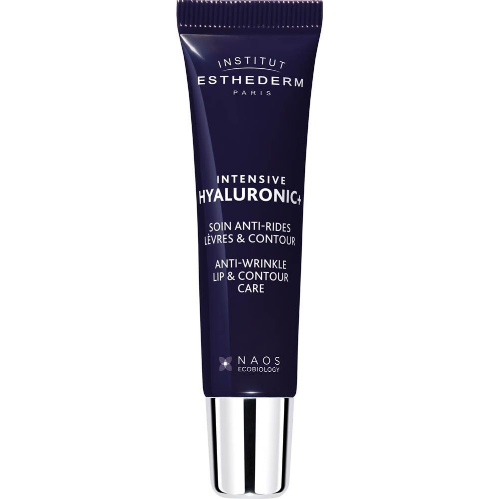 Un tube de Soin Anti-Rides Lèvres et Contour Intensive Hyaluronic+ Institut Esthederm.