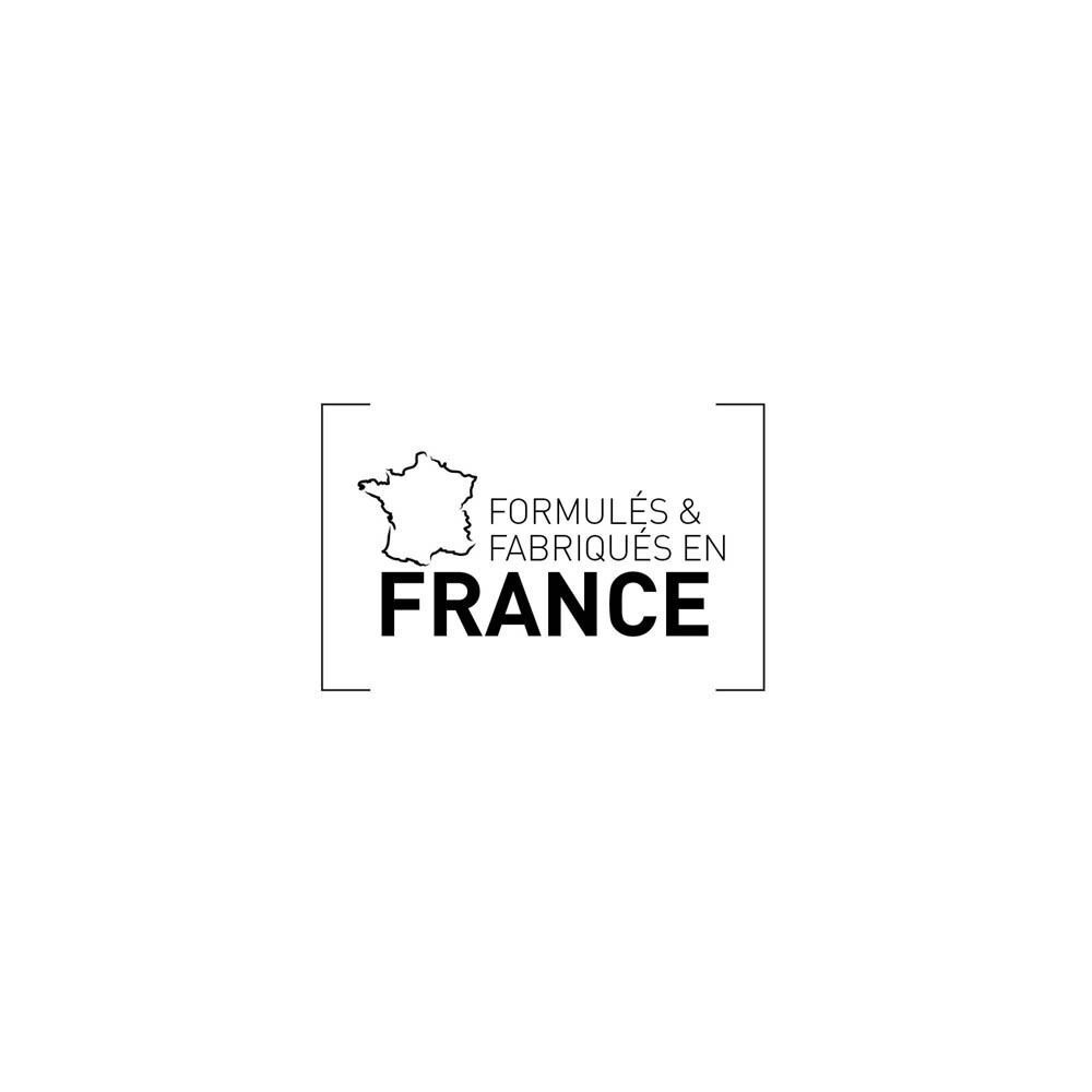 Formulé et fabriqué en France.
