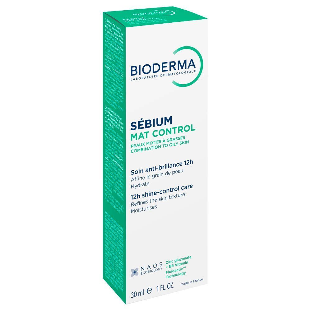 Boîte de Bioderma Sébium Mat Control, 30ml.