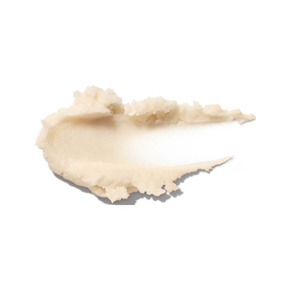 Échantillon de texture du bâton de crème solaire transparent.