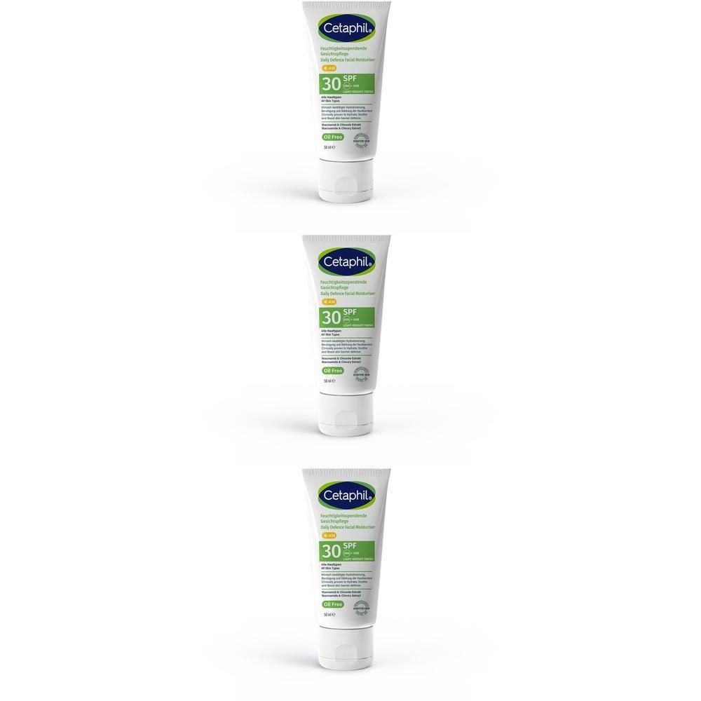 Cetaphil® Daily Defence Gezichtscrème SPF30 tube.