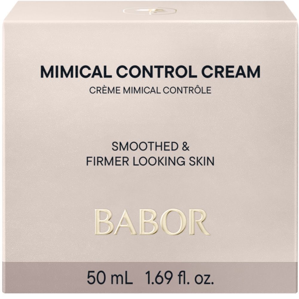 Verpakking van Mimical Control Cream van BABOR, 50 ml.