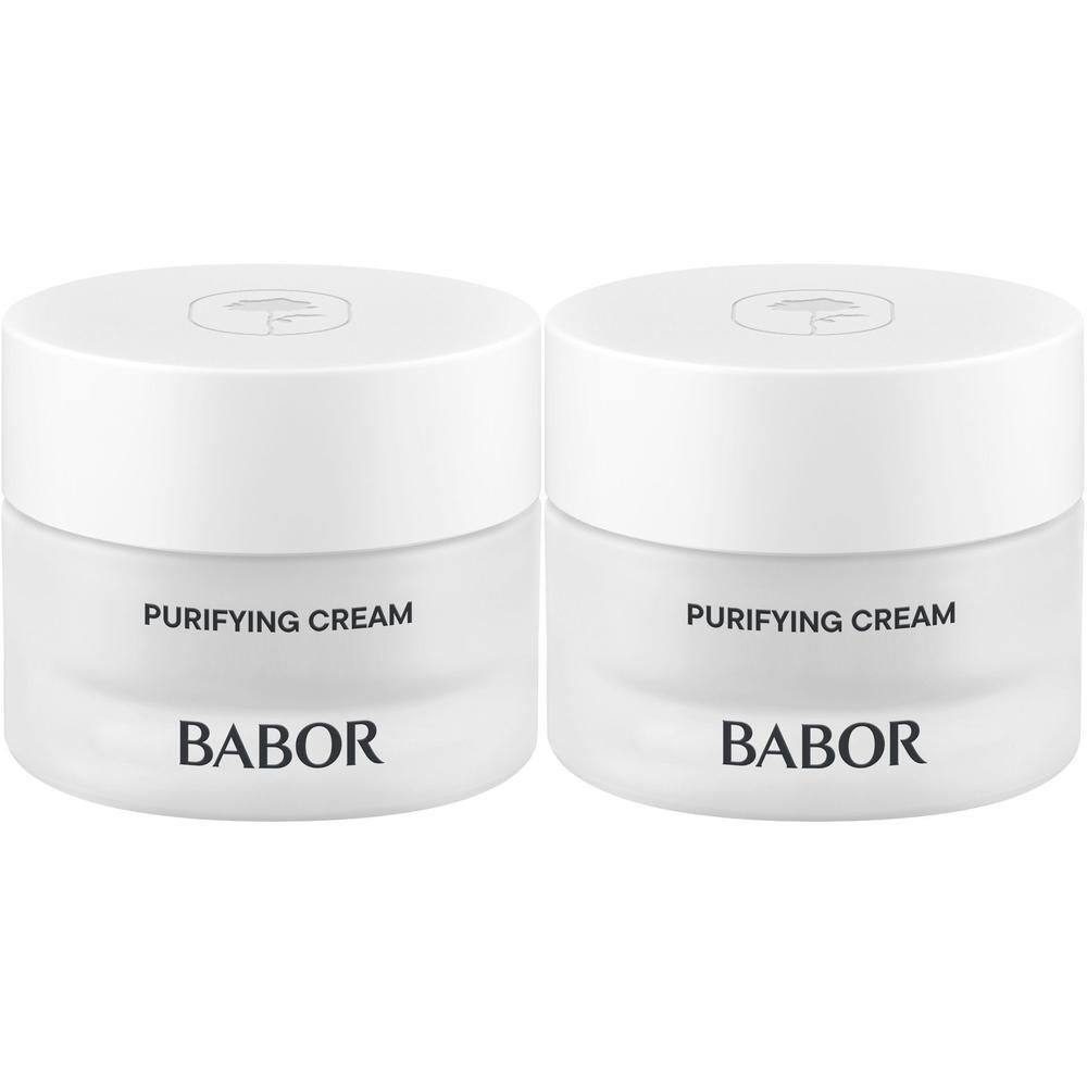 Twee potjes Babor Zuiverende Crème.