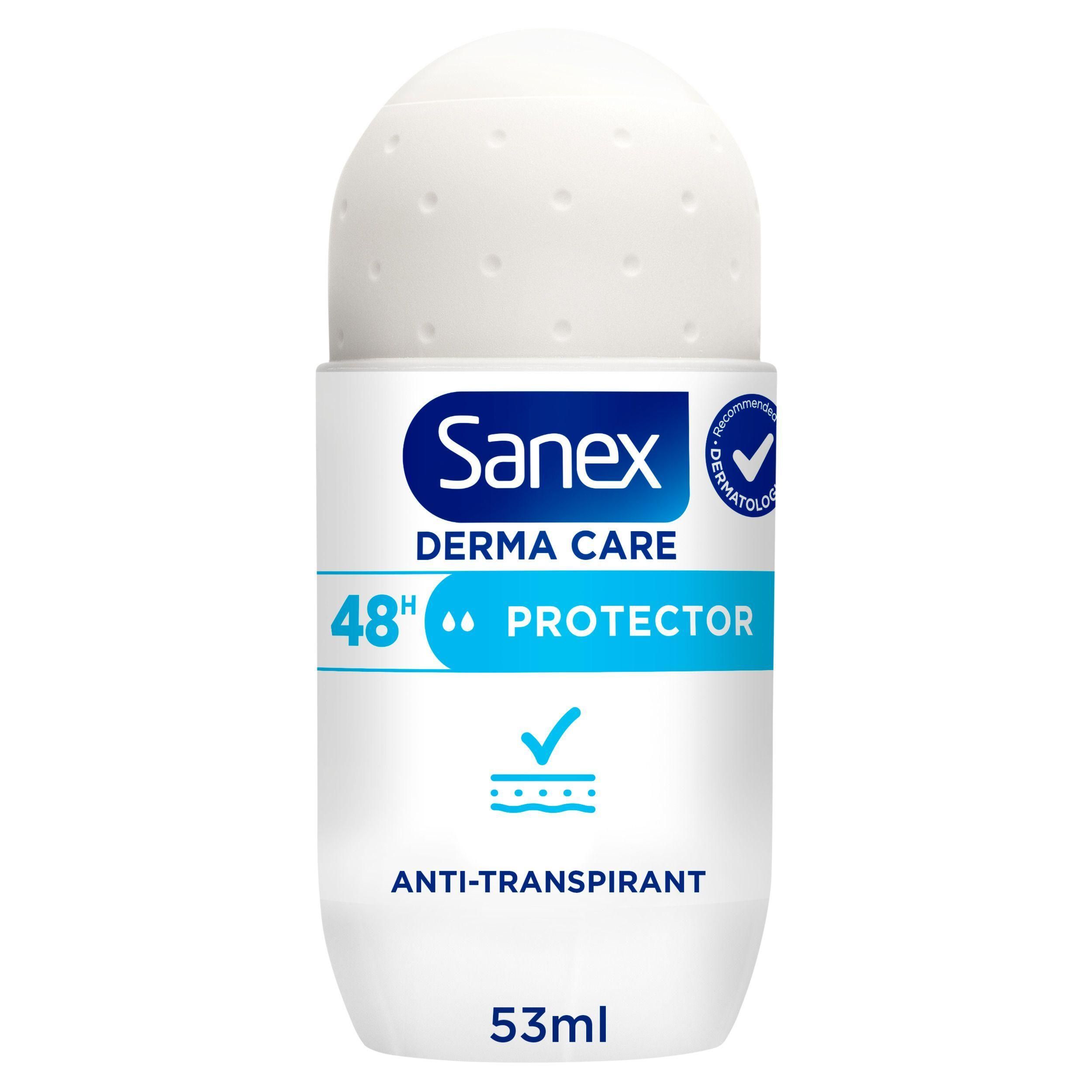 Sanex Derma Care 48h Protector Roll-on Anti-transpirant, 53ml.