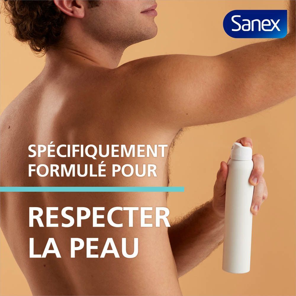 Sanex Zero%: Spécifiquement formulé pour respecter la peau.