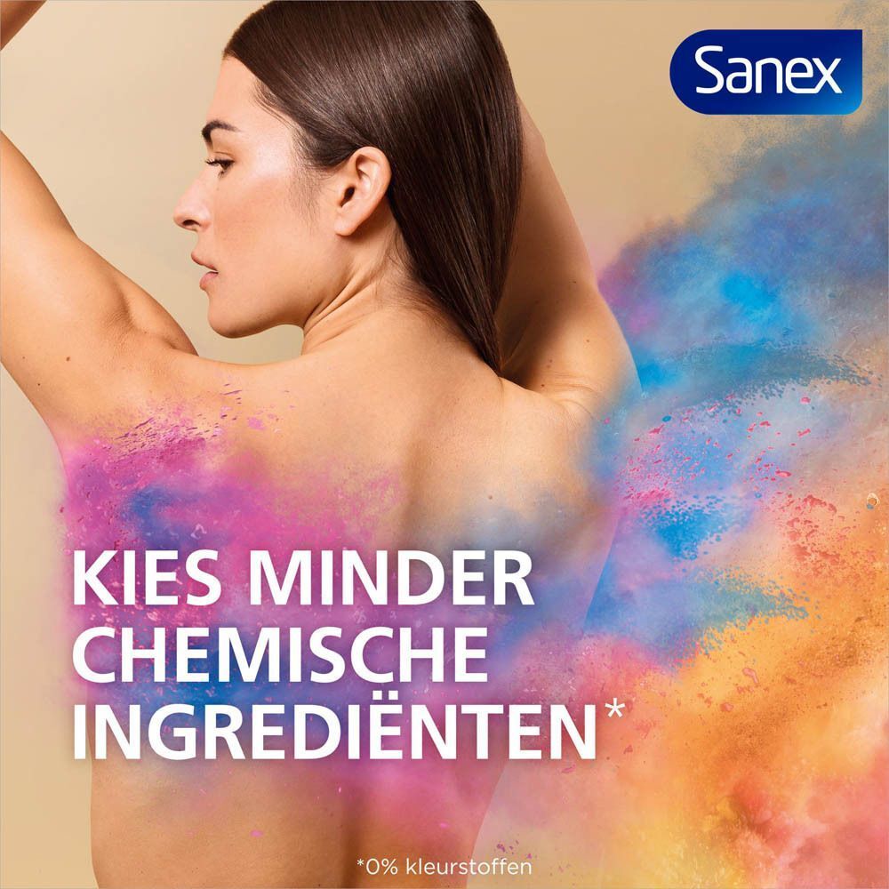Sanex Zero%: Kies minder chemische ingrediënten.