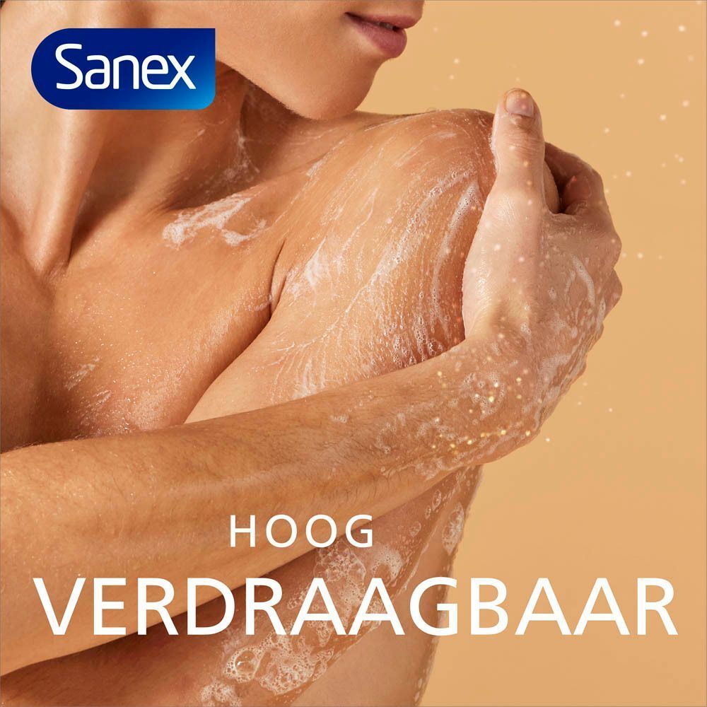 Sanex Expert Skin Health douchegel met hoge verdraagbaarheid.