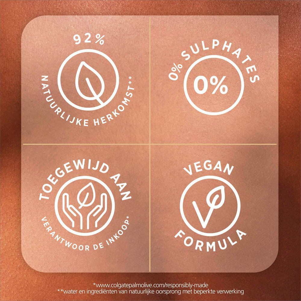 Sanex Expert Skin Health: 92% natuurlijke oorsprong, 0% sulfaten, vegan.