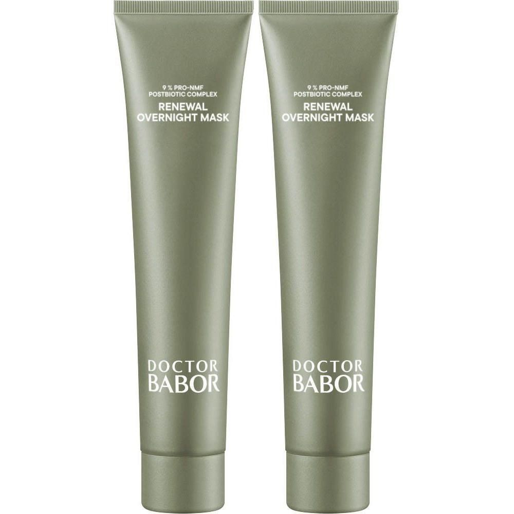 Twee tubes Doctor Babor Microbiomic Renewal Overnight Mask.