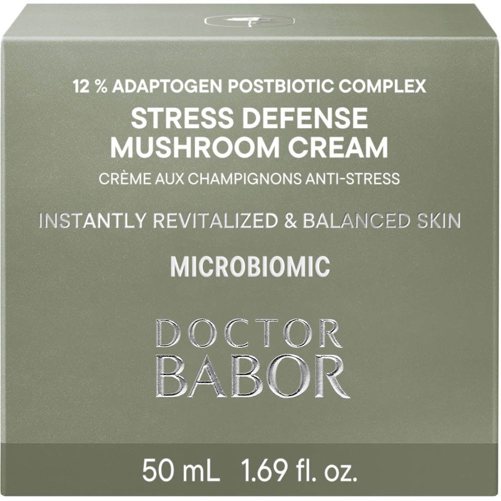 Emballage de la BABOR Crème aux Champignons Anti-Stress, 50ml.