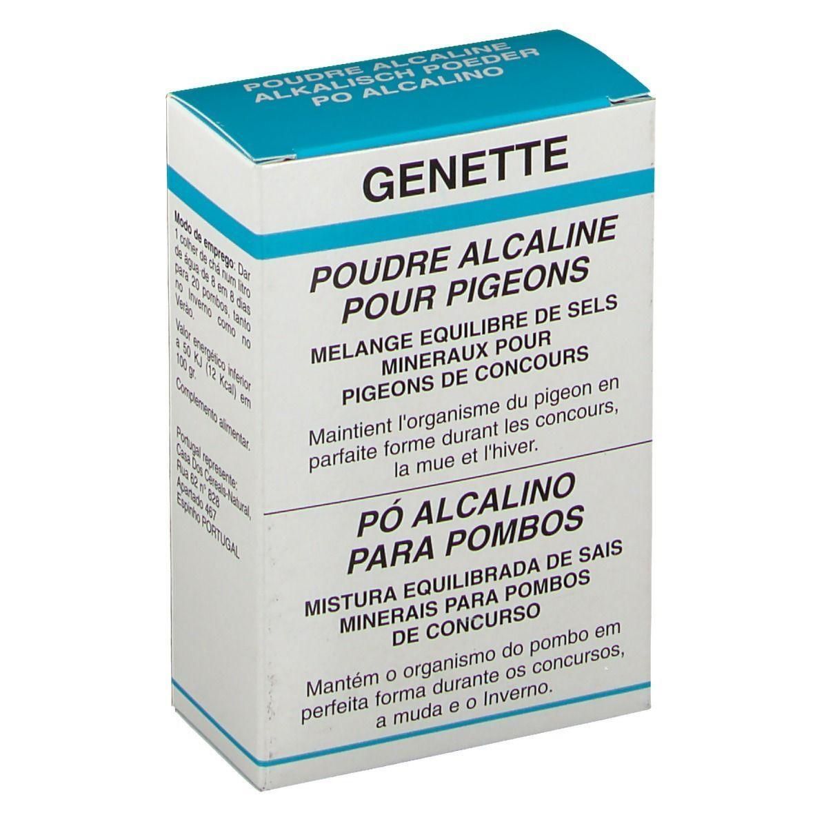 Poudre alcaline pour pigeons. Mélange minéral pour pigeons de concours.