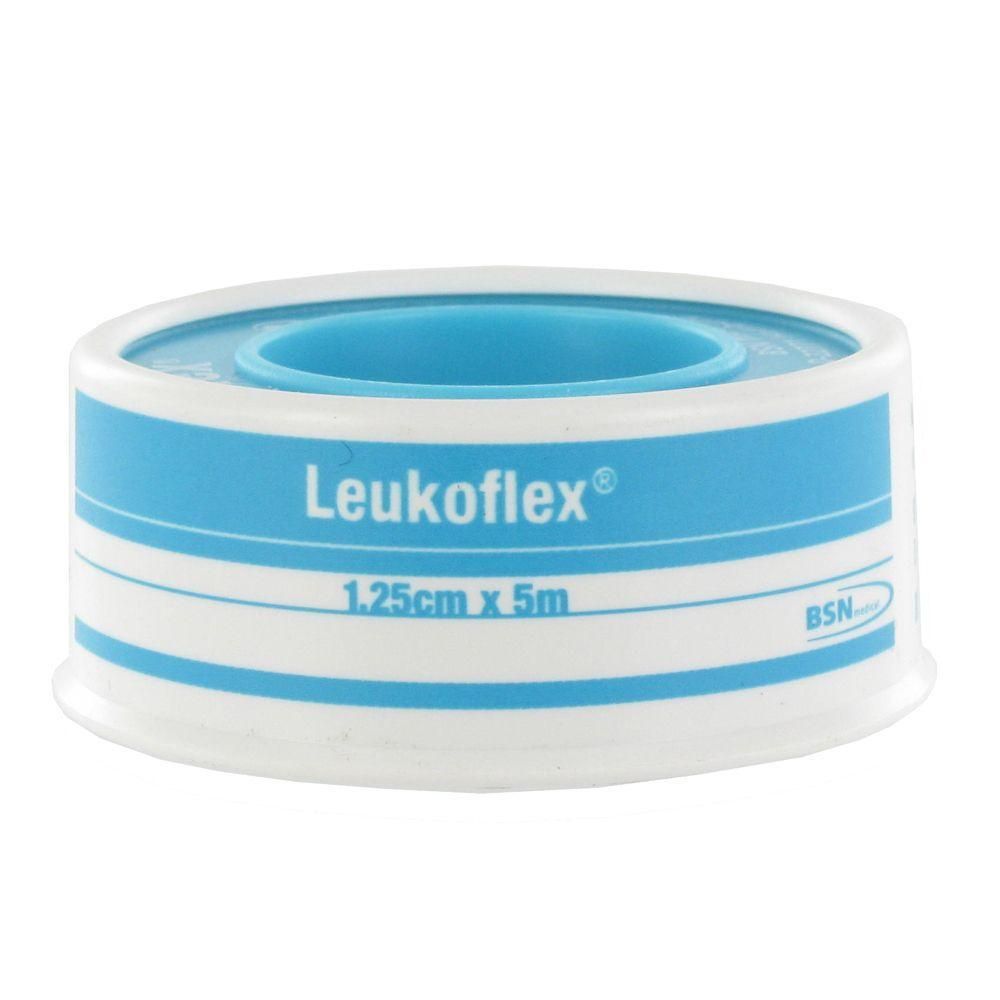 Leukoflex® transparant, waterdicht verband, 1,25 cm x 5 m.