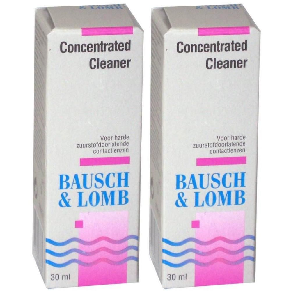 Twee pakken Bausch & Lomb Concentrated Cleaner, elk 30 ml.