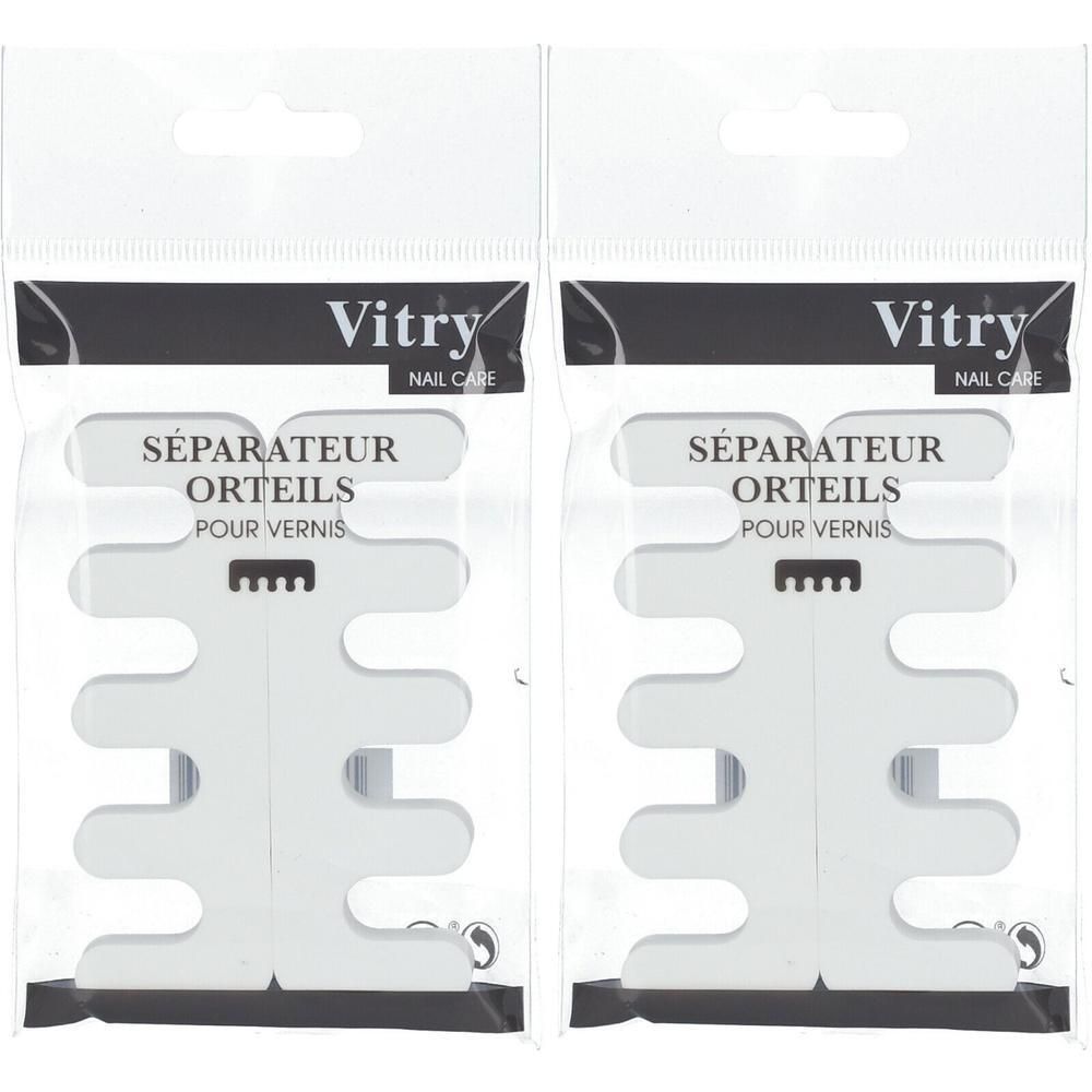 Vitry Teenverdelers voor pedicure, 2 stuks in verpakking.