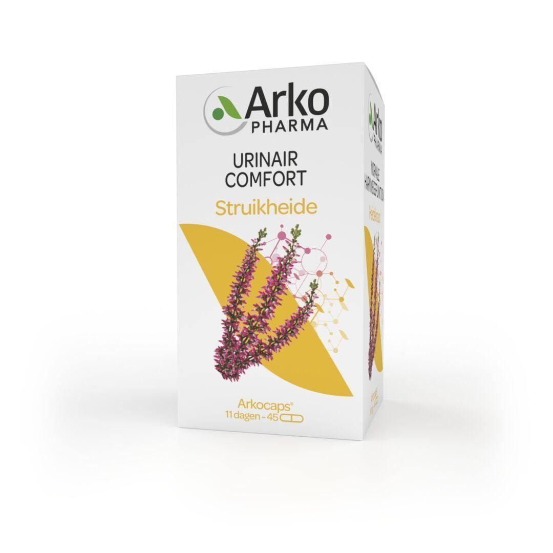 Arkogelules Bruyère voor urinair comfort. Doos van 45 capsules.