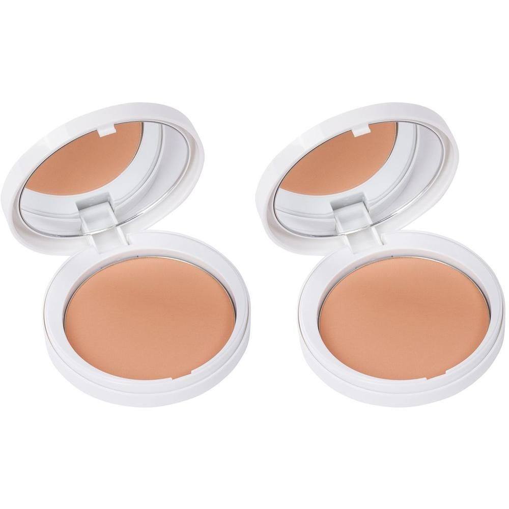 Eye Care Poeder Compact Beige Doré 7