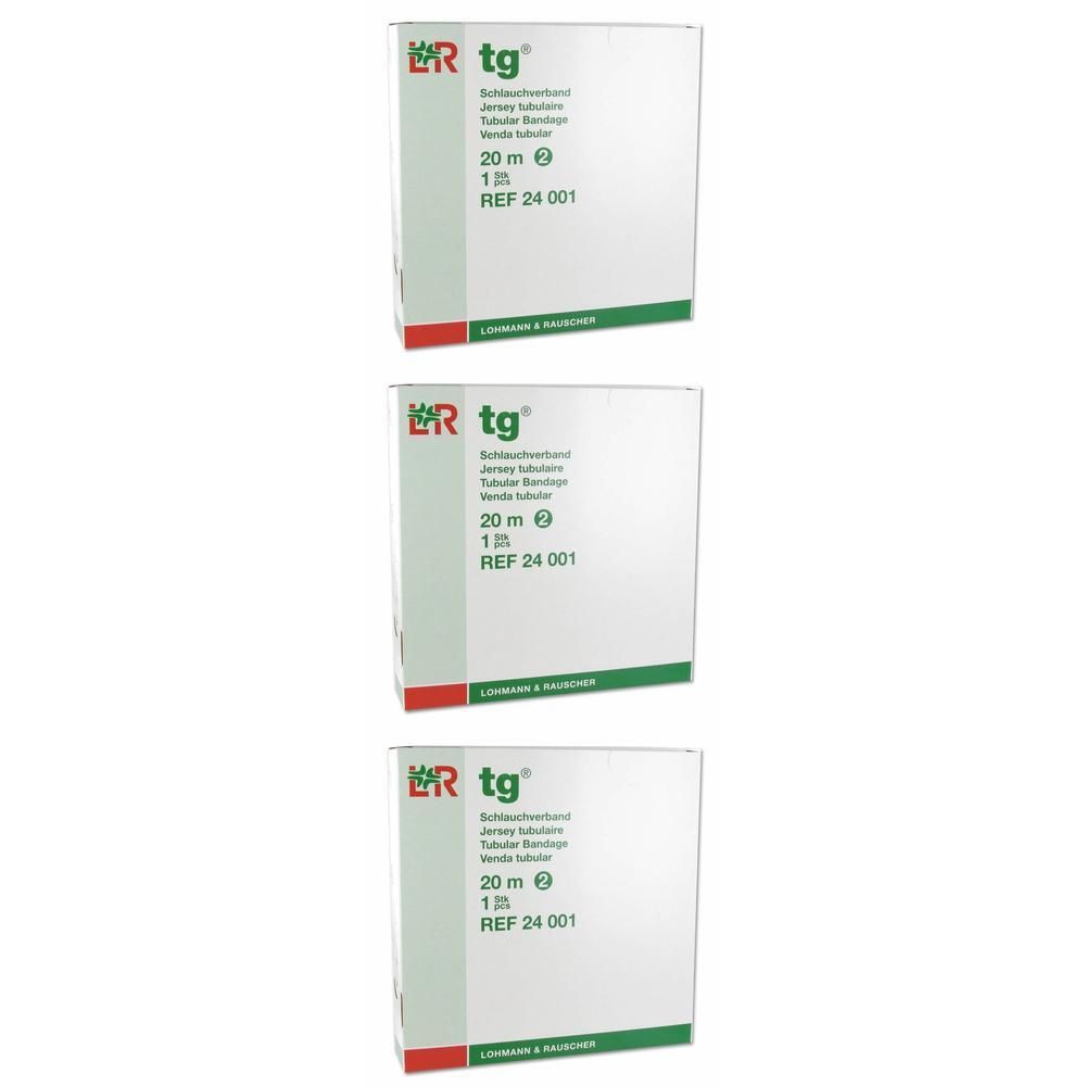Drie dozen buisverband jersey, 20 m lang, REF 24 001.