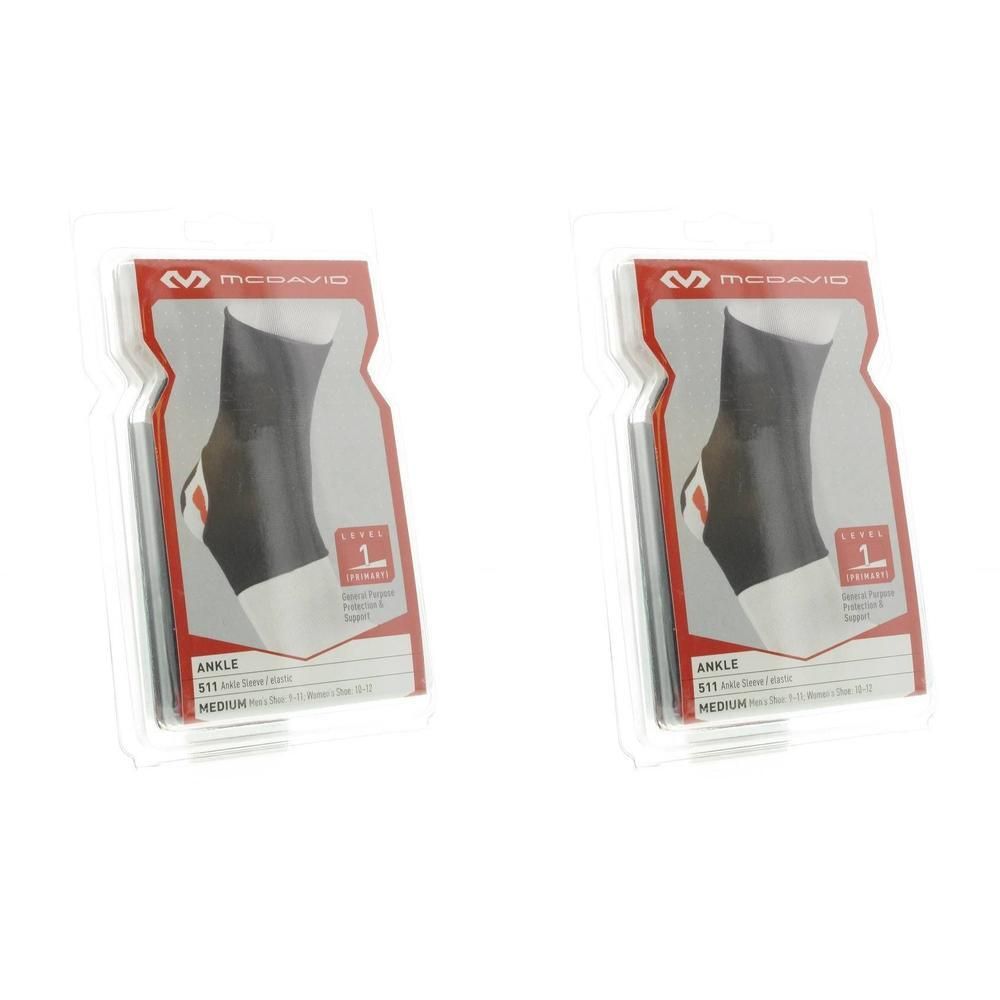 Orthèse de cheville McDavid, noire, taille M, sous blister.