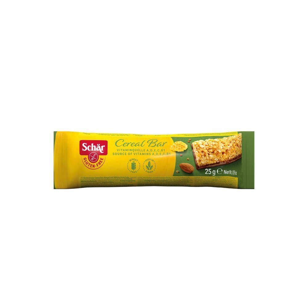 Barre céréalière Schär, sans gluten, 25g.