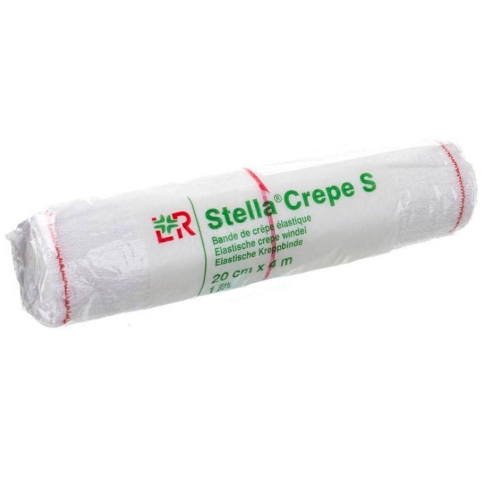 Verpakte elastische crêpe zwachtel, 20 cm x 4 m.