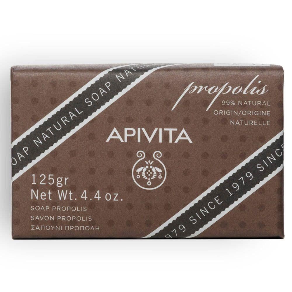 Savon Apivita Propolis, 125g. 99% d'ingrédients naturels.