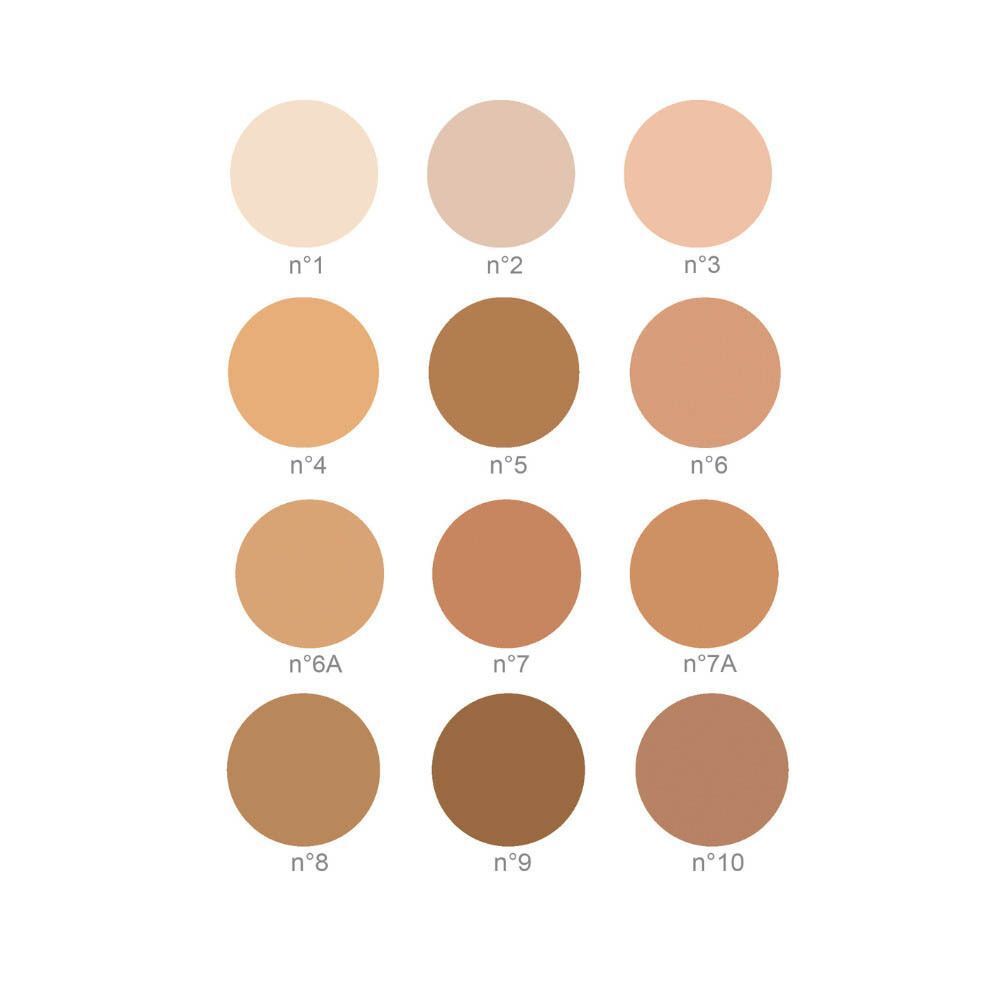 Palette de couleurs du maquillage Covermark Face Magic, 12 teintes.