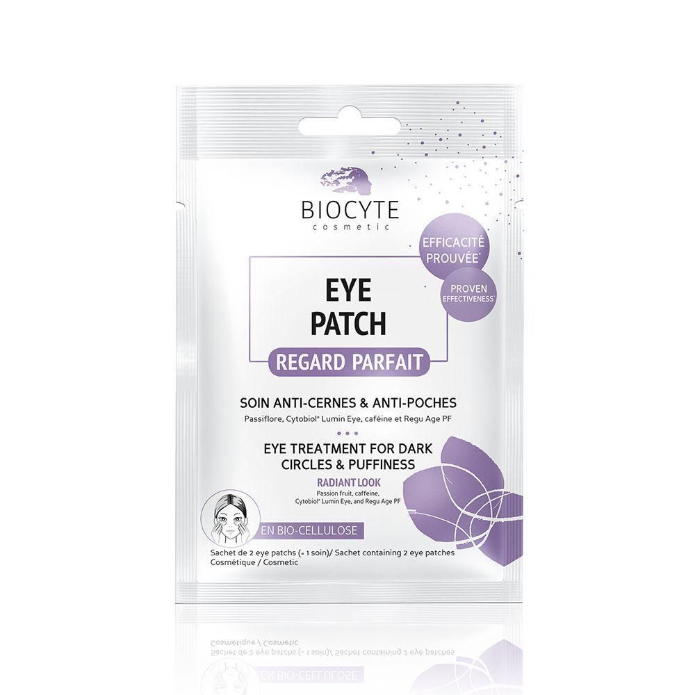 Sachet Biocyte Eye Patch: Soin pour les yeux, anti-cernes et anti-poches, en bio-cellulose.