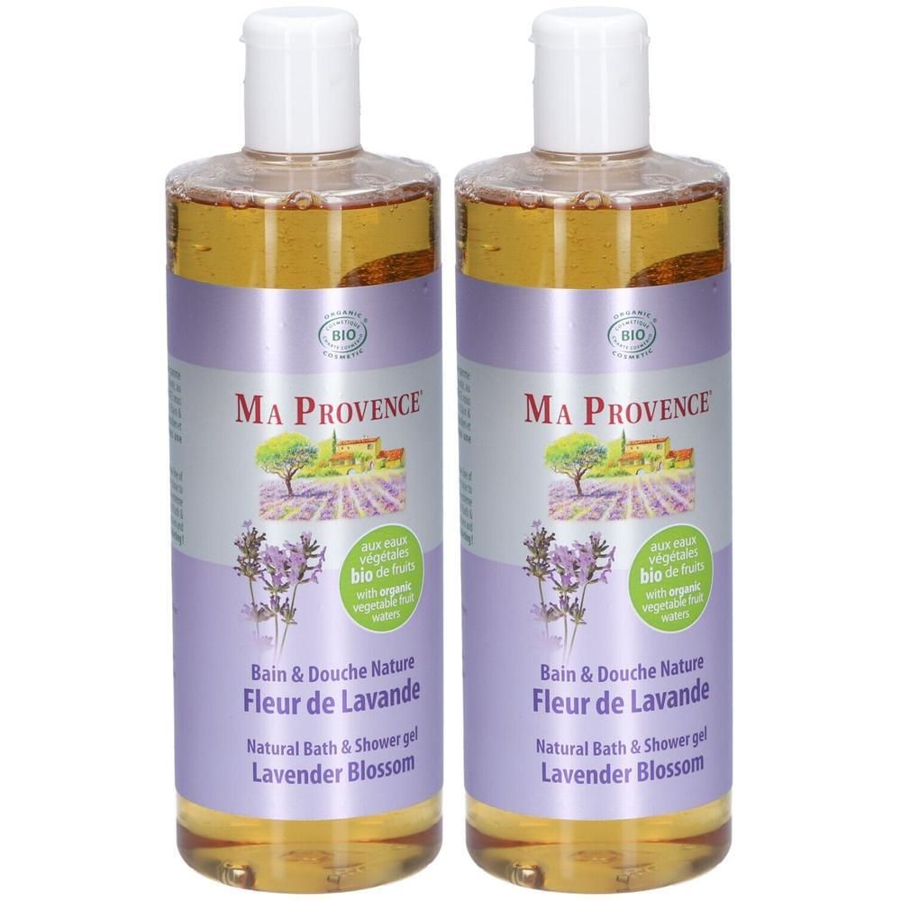 Twee flessen Ma Provence Lavendelbloesem Bad & Douchegel.