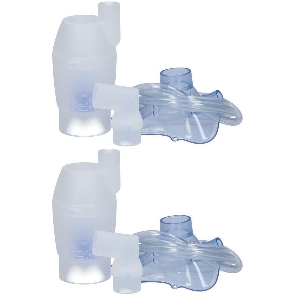 Deux kits de nébuliseur avec tuyaux et embouts.