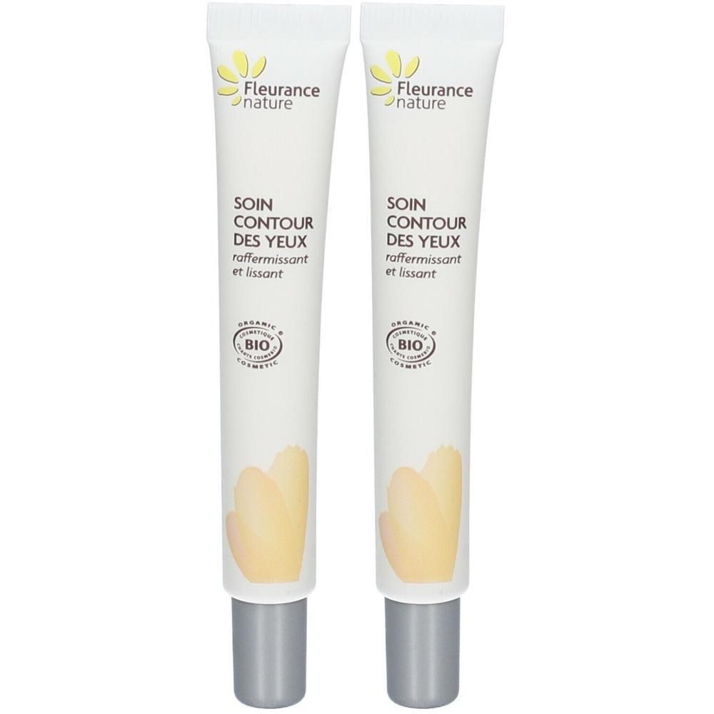 Twee tubes Fleurance Nature oogverzorging. Met BIO-keurmerk.