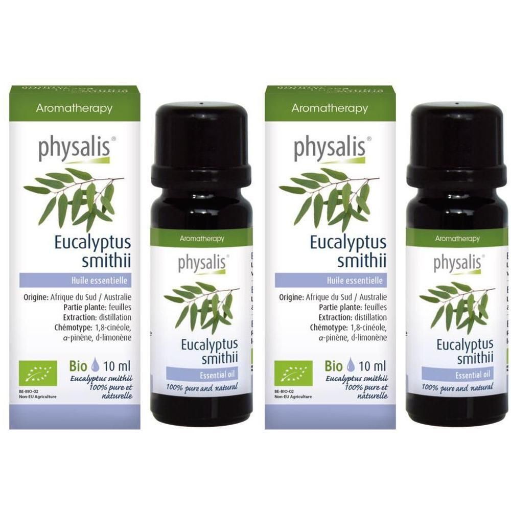 Physalis® Eucalyptus Smithii Huile Essentielle Bio