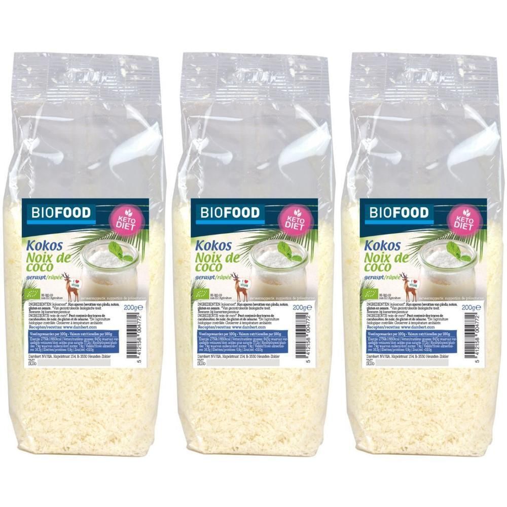 Biofood Geraspte Kokos BIO