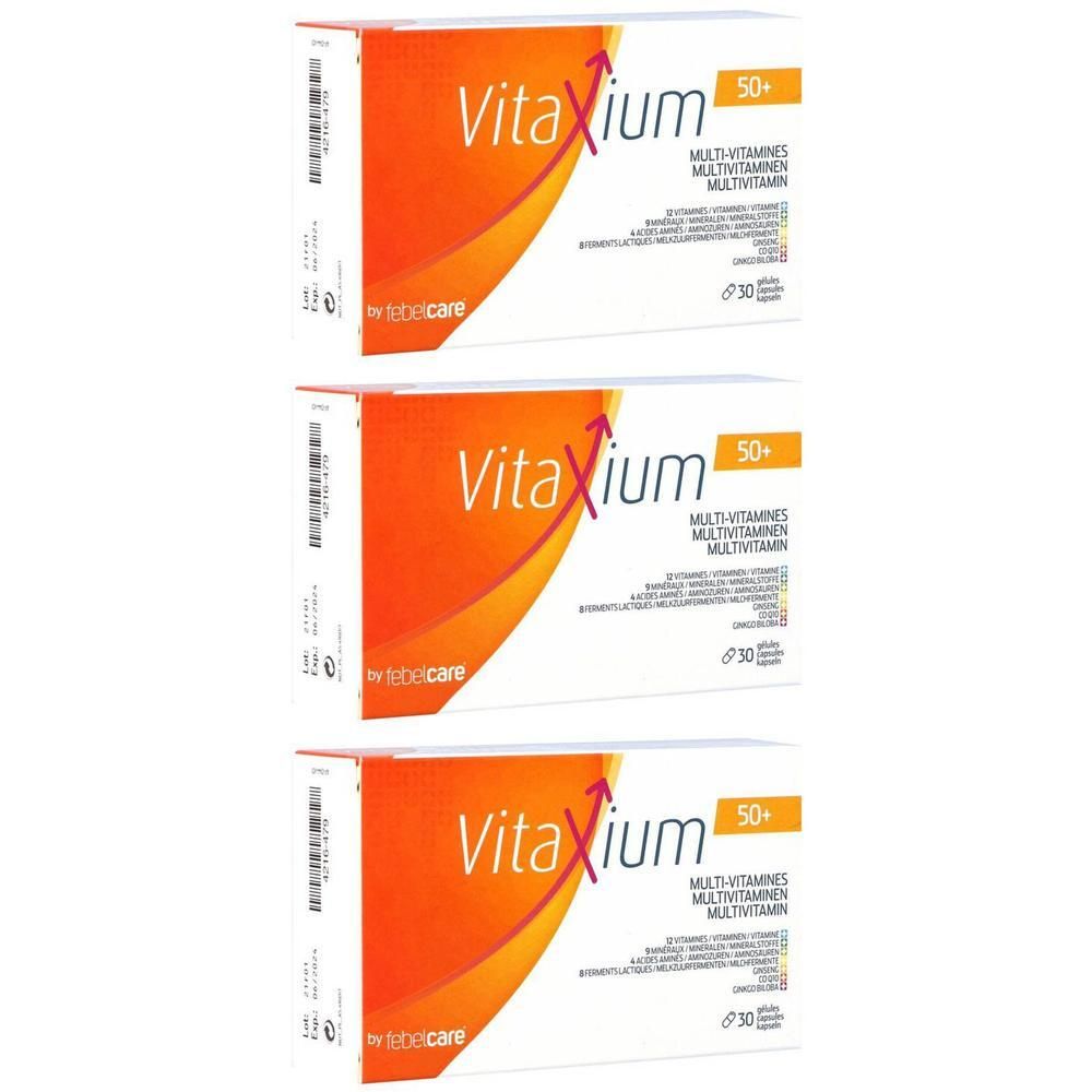Vitaxium 50+ Multi-vitamines