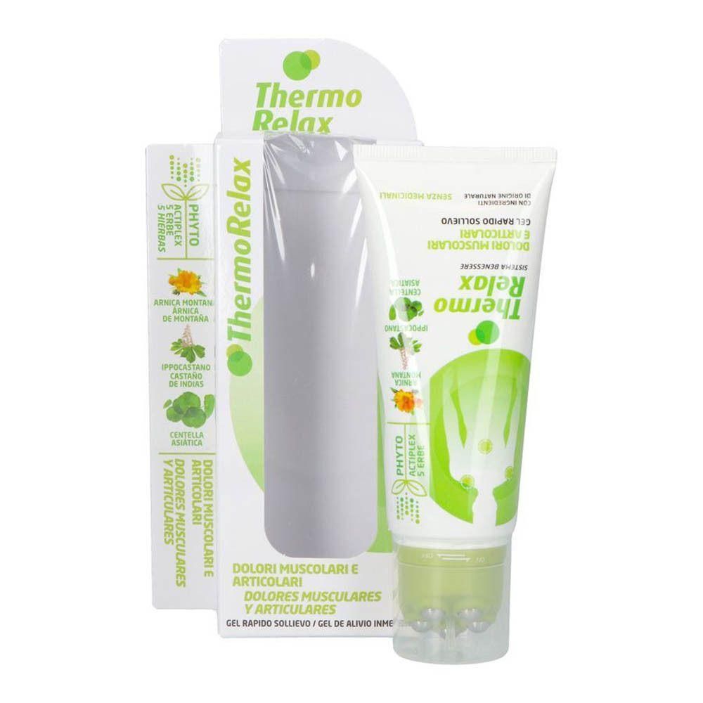 Tube de gel ThermoRelax Phyto avec applicateur. Pour douleurs musculaires et articulaires.