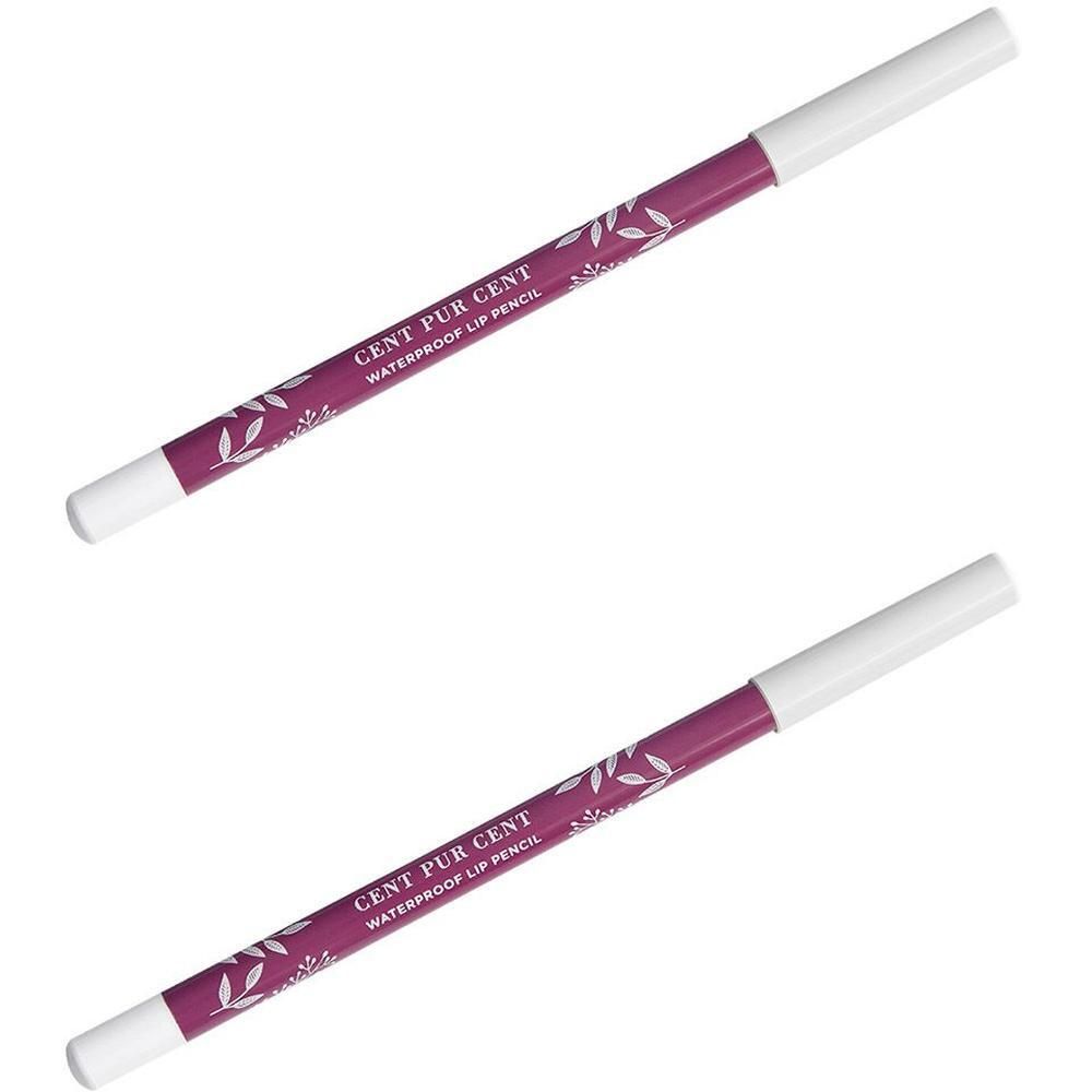 Cent Pur Cent Waterproof Lip Pencil Cerise Claire