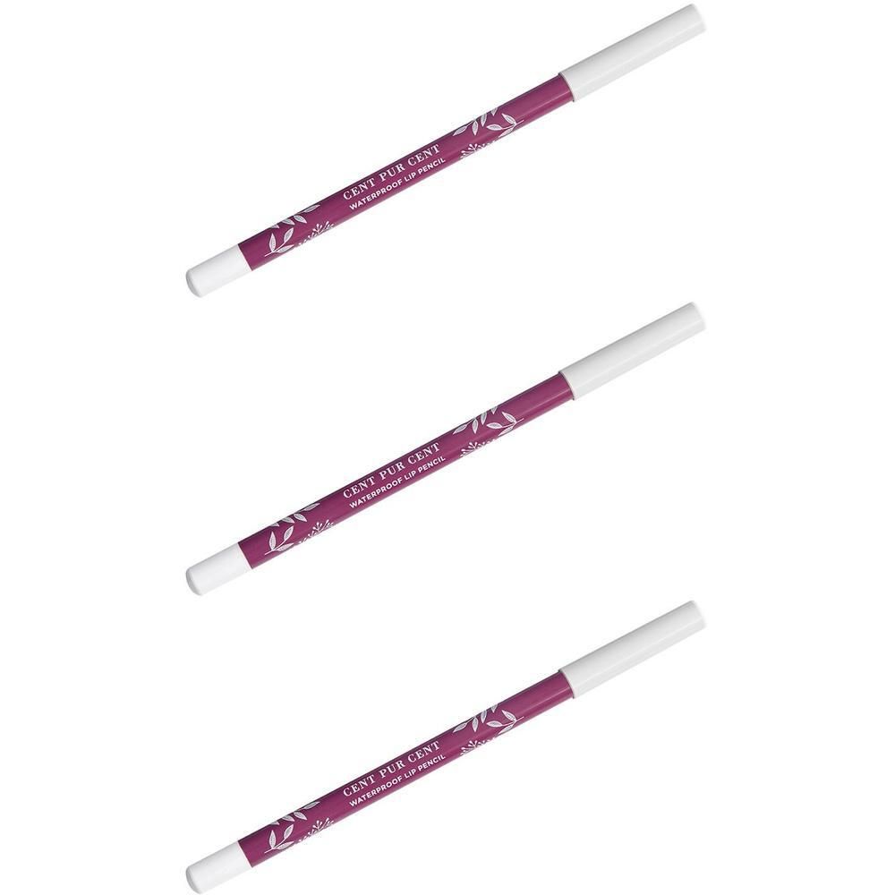 Cent Pur Cent Waterproof Lip Pencil Cerise Claire