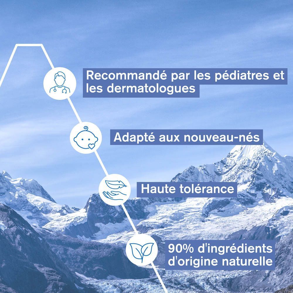 Recommandé par pédiatres. Pour nouveau-nés. Haute tolérance.