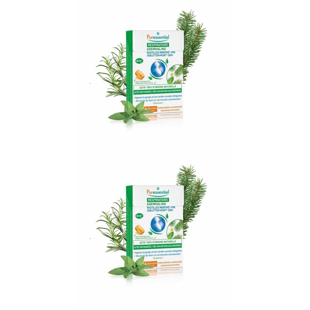 Puressentiel Respiratoire Pastilles Menthe