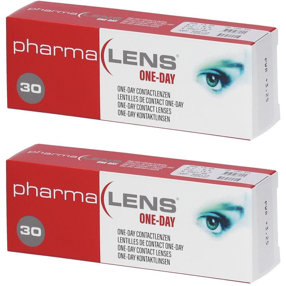 Lentilles de contact Pharma Lens One-Day, 30 lentilles.