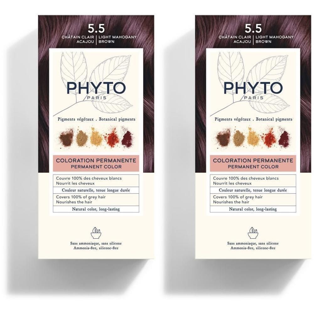 Phyto Phytocolor 5.5 Light Mahogany Brown