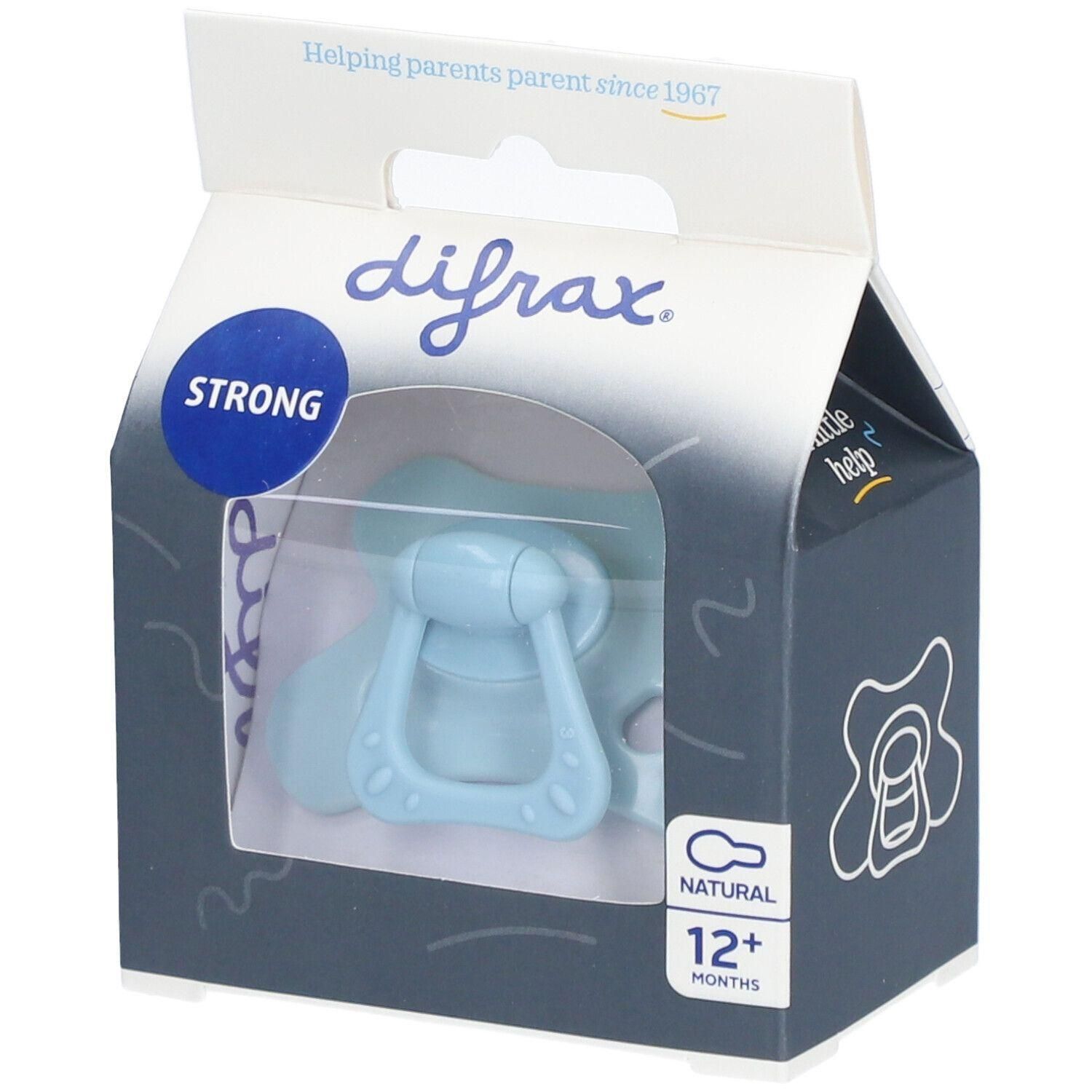 Sucette Difrax bleue, 12+ mois, "Strong"