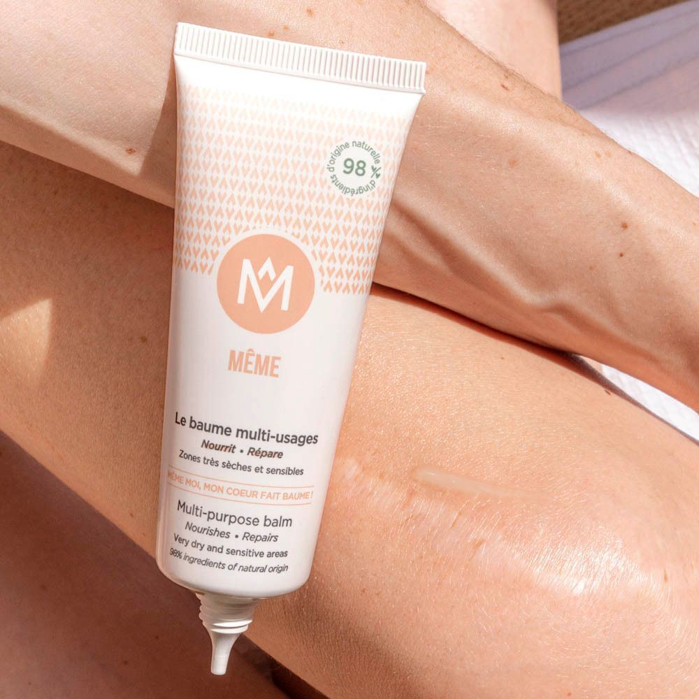 Un stick de baume-en-huile solaire Hei Poa SPF 50 ouvert.