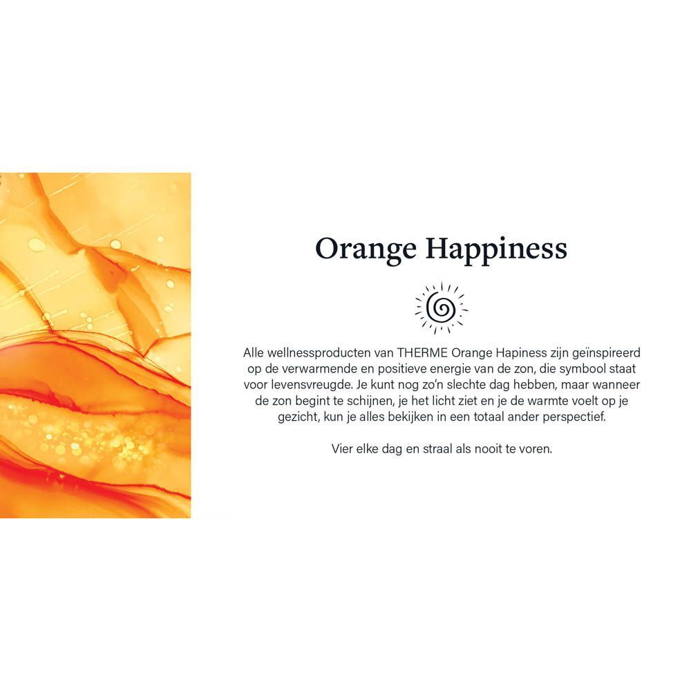 Therme Orange Happiness Body Butter en douchegel, douchebad, bodylotion.