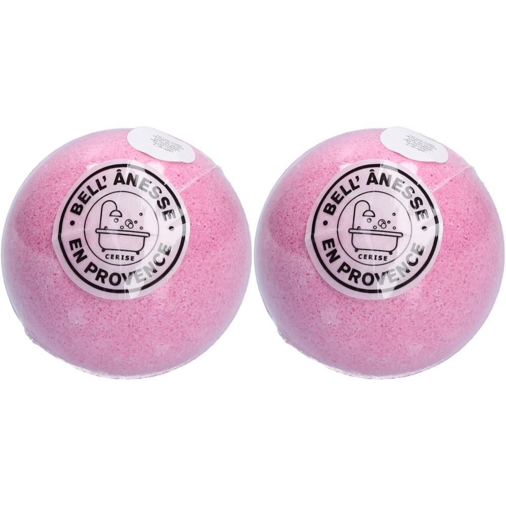 Bell Ânesse - Boule de bain effervescente a la cerise bio